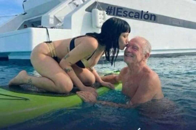 Se casó con un hombre mucho mayor y todos se preguntan: ¿amor verdadero o interés por su fortuna?